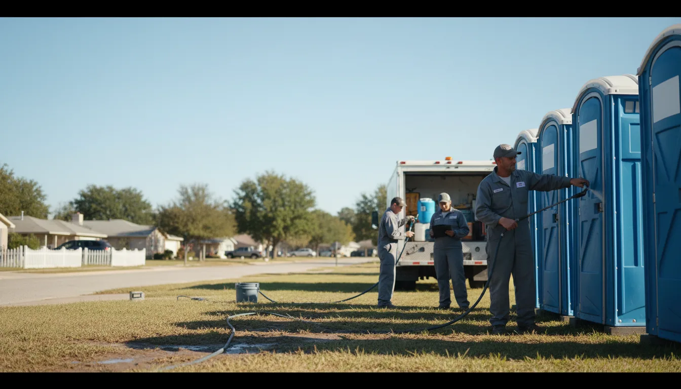 Long-Term Portable Toilet Rental in Bel Aire, KS near me